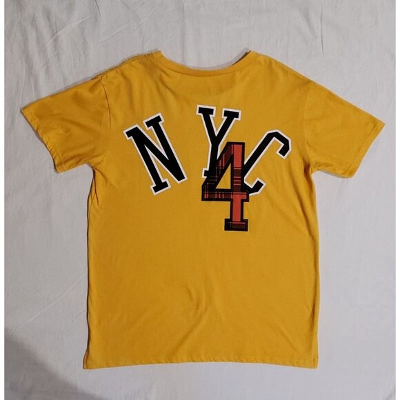 NWT Flirtitude Active Gold NYC 4 Short Sleeve Size Large - Picture 6 of 9